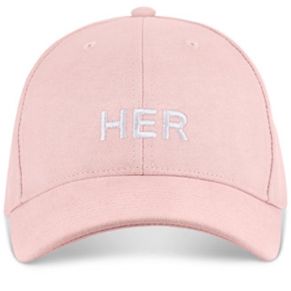 Luxurious Burberry 'Her' Pink Hat - Elevate Your Style with Timeless Elegance!